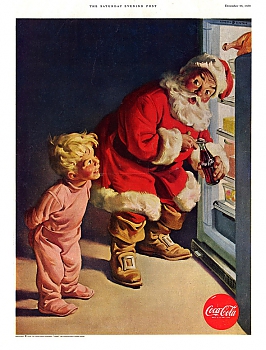 Санта Клаус  реклама кока-кола