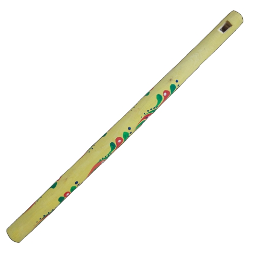 Деревянная Флейта с орнаментом 32 см