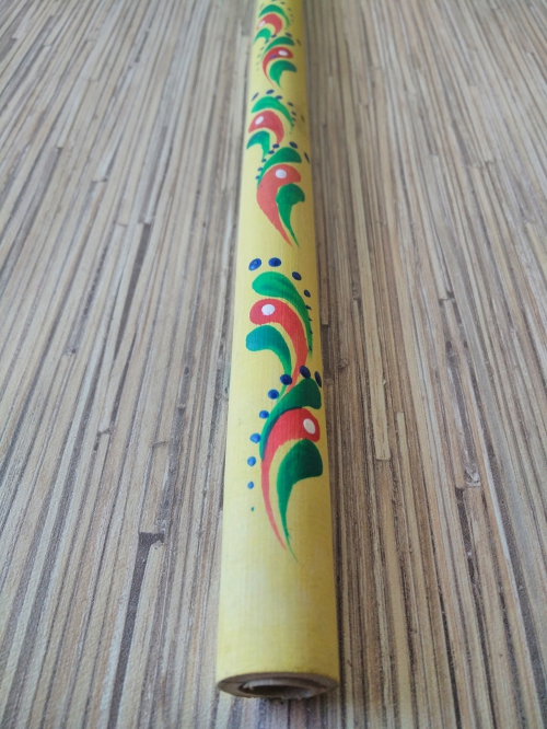 Деревянная Флейта с орнаментом 32 см