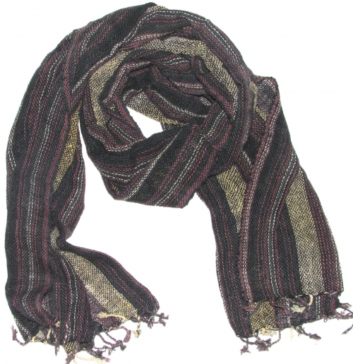 Тайский шарф "Зимняя ночь" 150х48 см