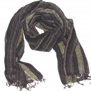 Тайский шарф "Зимняя ночь" 150х48 см