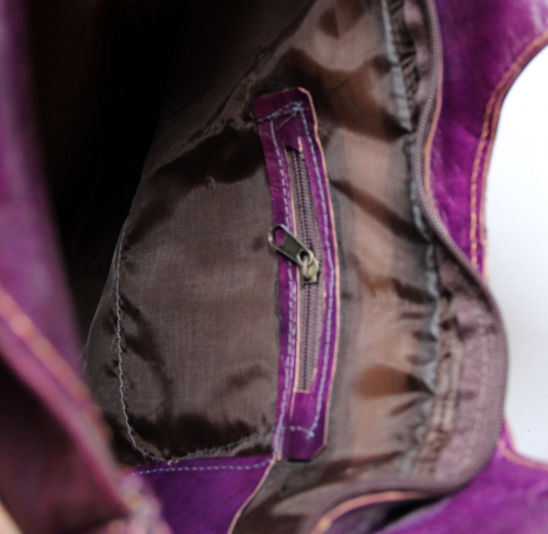 Кожаная сумка "PurpleTanja" (уценка)