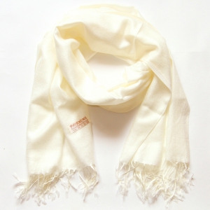 Кашемировый шарф "Ваниль" 185х70 см