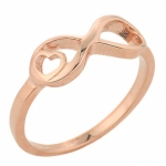 Золотое кольцо "Бесконечность любви"