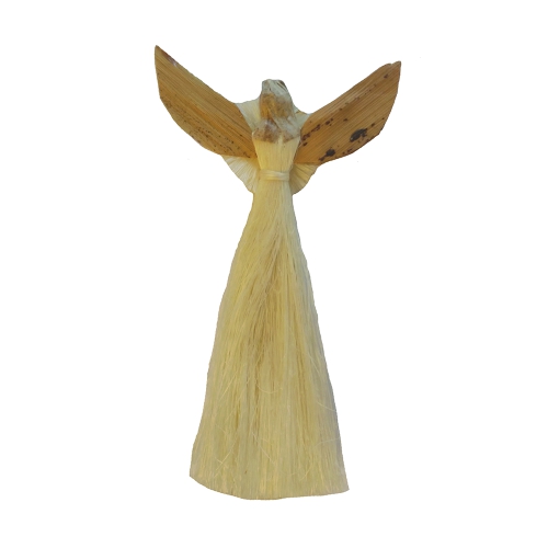 Африканская фигурка "Ангел" из сизаля 14 см